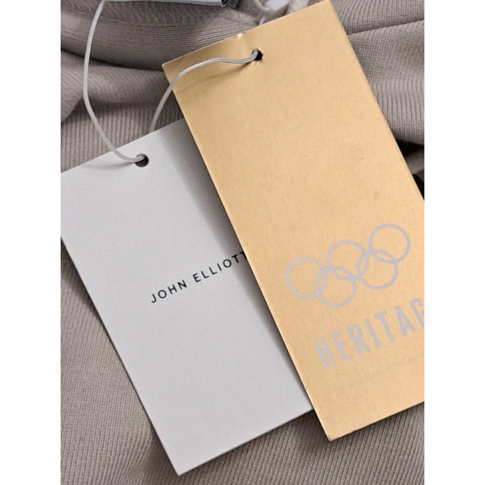 John Elliott x Olympics Paris Hoodie Men's Size 2 Medium Beige Heritage - Picture 8 of 8